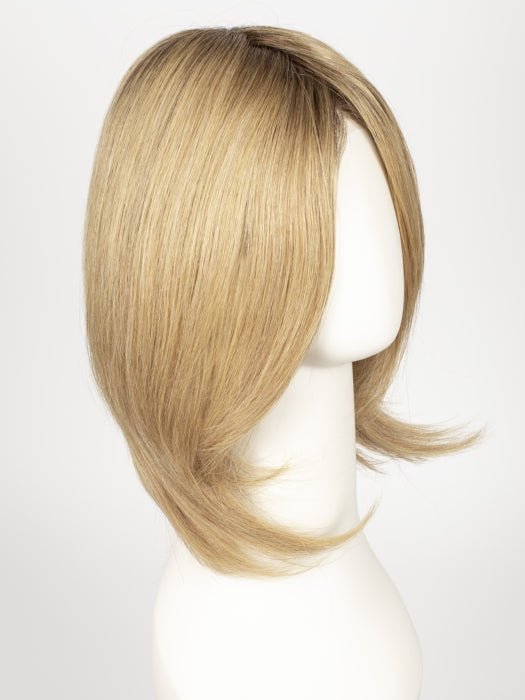 Carrie Lite Human Hair Lace Front Wig with Mono Top - Natural Looking Straight Hair for Daily Wear & Special Occasions