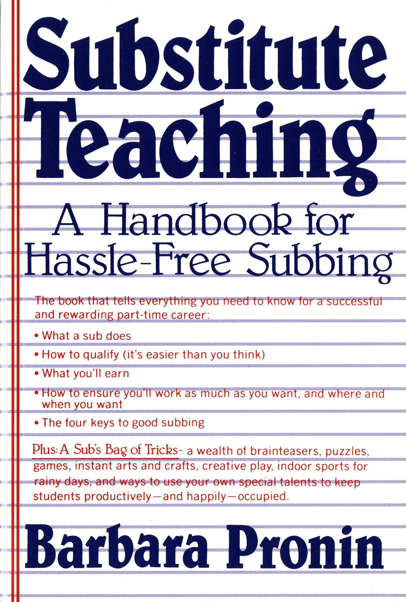 Substitute Teaching Handbook: Essential Guide for Stress-Free Classroom Management | Perfect for New & Experienced Substitute Teachers
