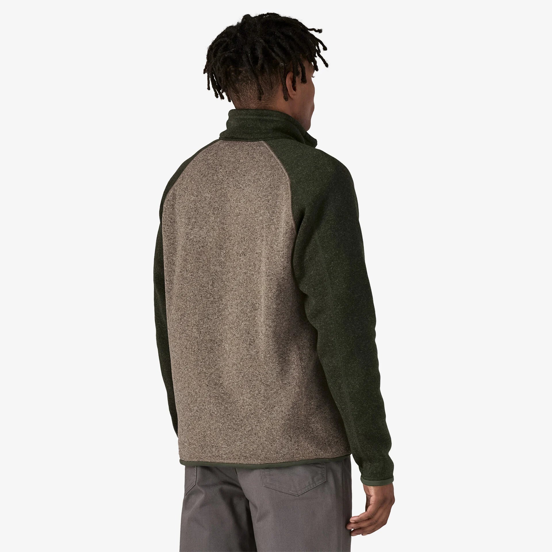 Men's Better Sweater® 1/4 Zip Fleece Jacket - Lightweight Warm Pullover for Hiking & Outdoor Activities (Style 25523)