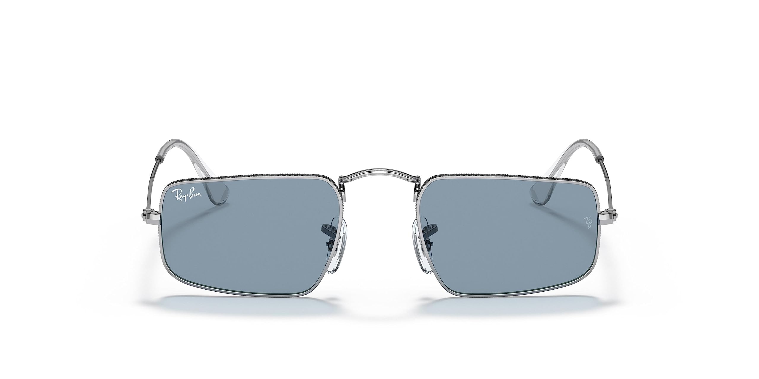 Ray-Ban RB3957 Julie Rectangular Sunglasses for Women - Polarized UV Protection - Classic Fashion Shades for Driving, Beach & Outdoor Activities