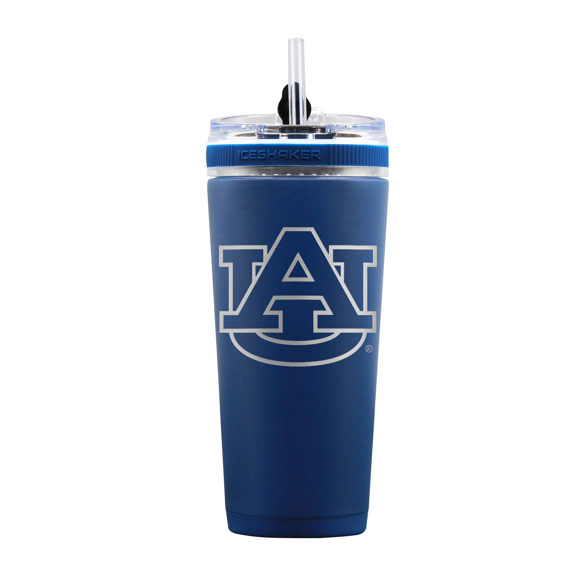 Officially Licensed Auburn University 26oz Flex Water Bottle - Insulated Stainless Steel Tumbler for Hot & Cold Drinks, Perfect for College Students, Gym, Hiking and Outdoor Activities