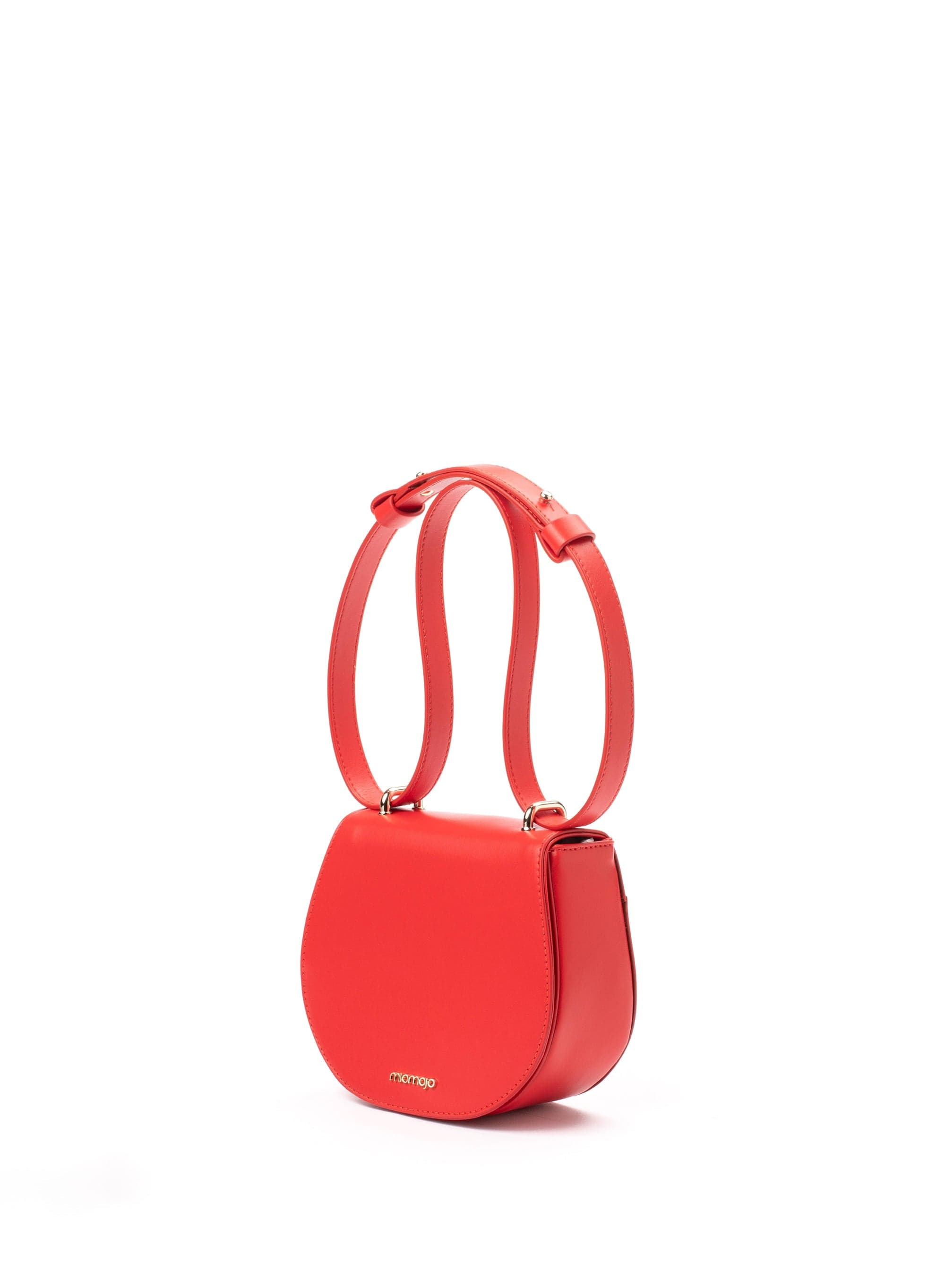 Vegan Leather Mini Crossbody Bag for Women - Apple Red | Stylish & Eco-Friendly Purse for Everyday Use, Work, and Travel