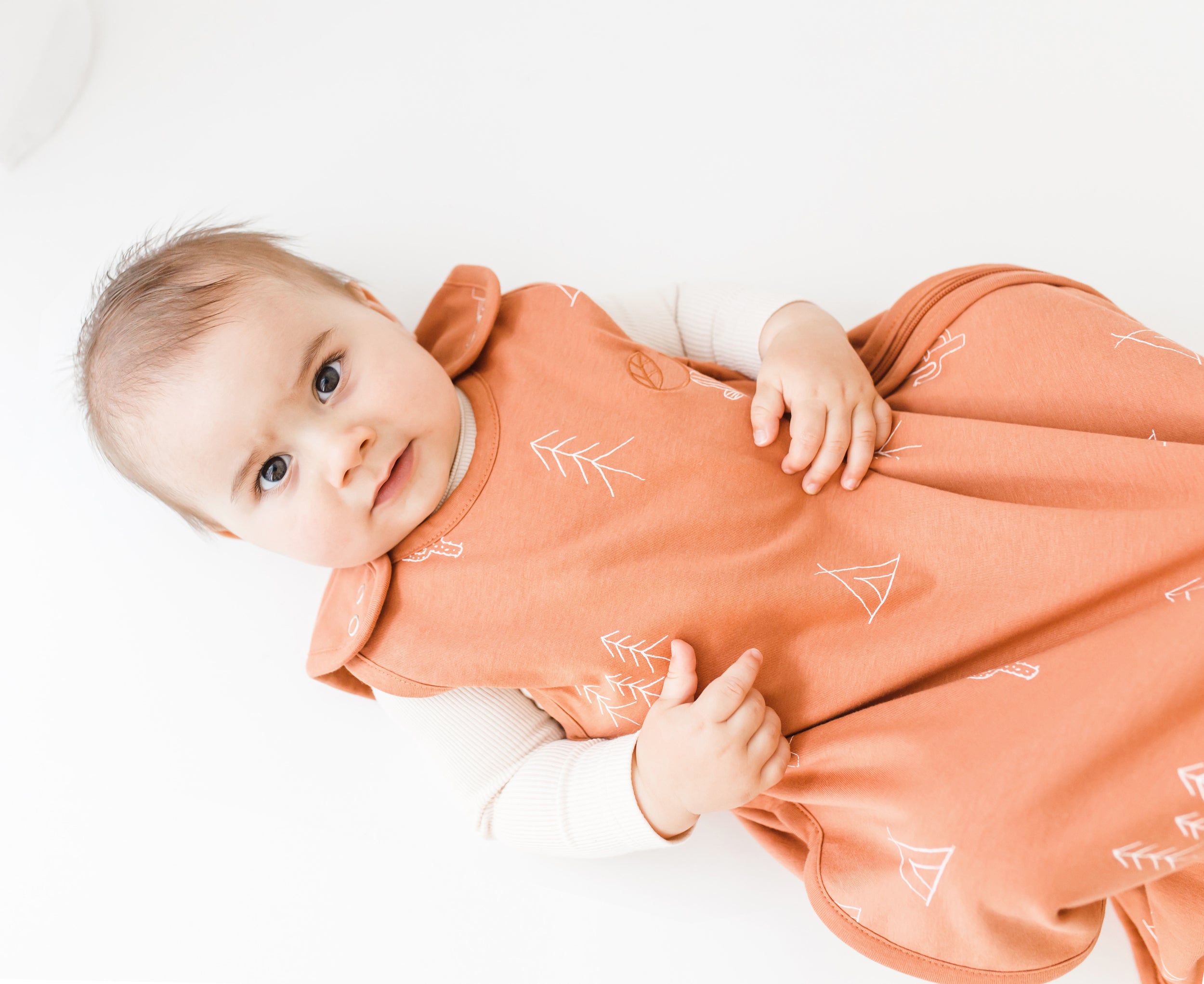 Ecolino® Adjustable Baby Sleep Sack - Organic Cotton Sleeping Bag for Infants & Toddlers (2 Months to 2 Years) - Perfect for Nursery, Travel & Safe Sleep