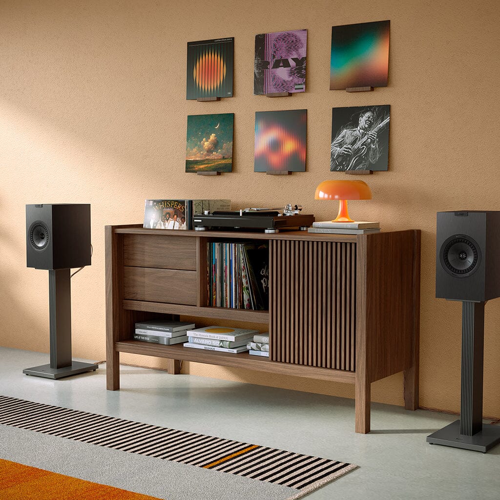 KEF Q3 Meta Bookshelf Speakers - High-Fidelity Audio for Home Theater & Music Listening | Perfect for Living Rooms, Studios & Audiophile Setups