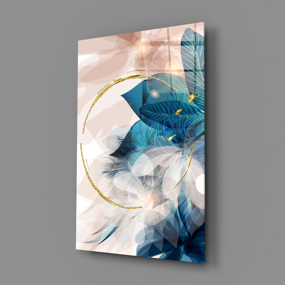Abstract Leaves Wall Art - Modern Botanical Prints for Home & Office Decor - Perfect for Living Room, Bedroom, or Workspace