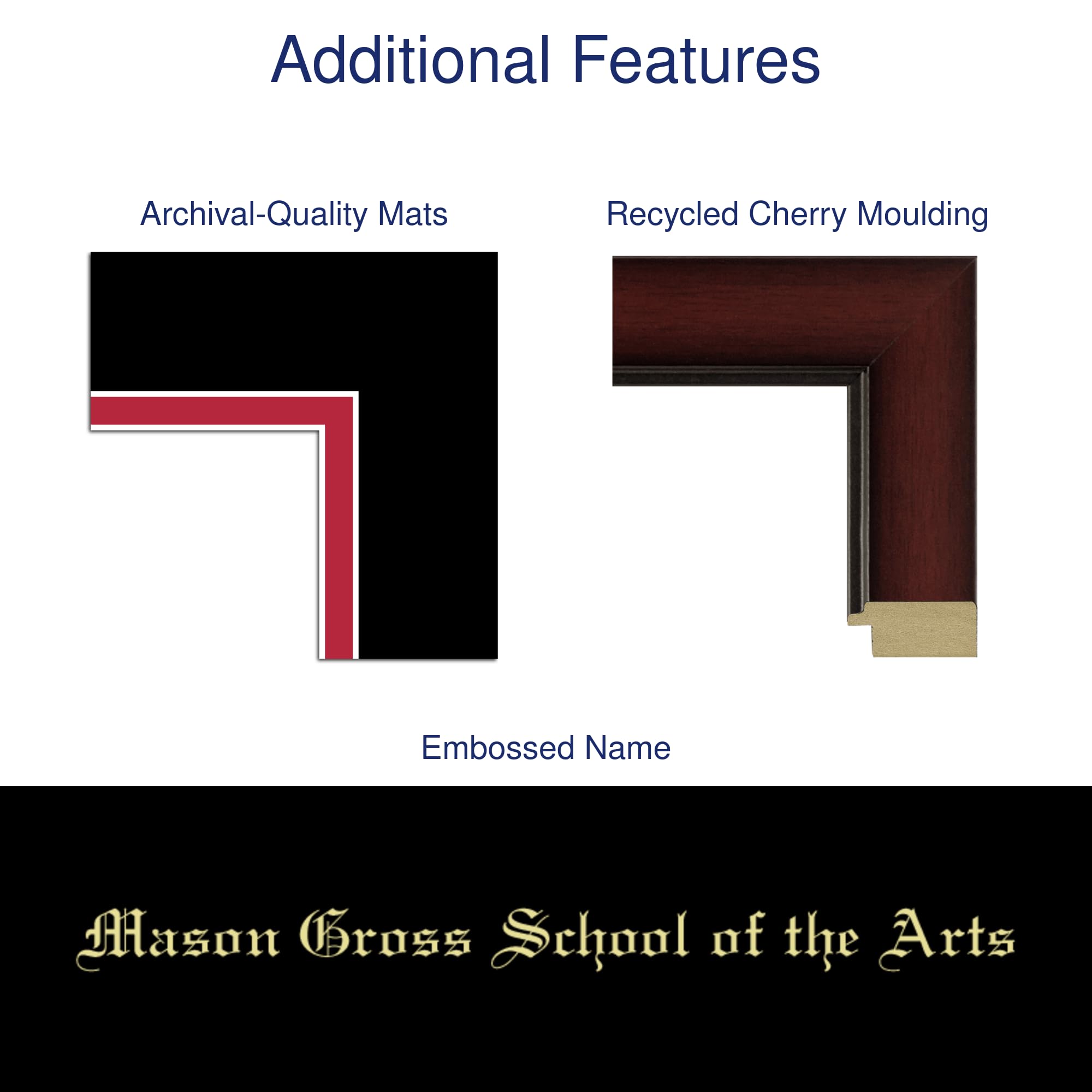 Rutgers University Mason Gross School of The Arts Diploma Frame 11