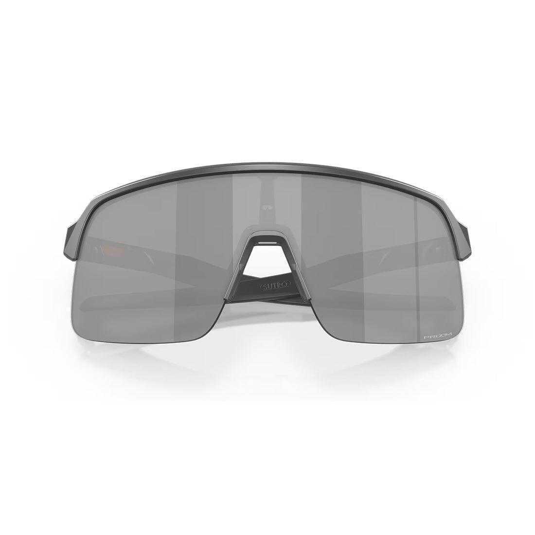 Oakley SUTRO Lite Sunglasses - Matte Carbon Frame with Prizm Black Lenses for Enhanced Clarity & UV Protection | Perfect for Running, Cycling & Outdoor Sports