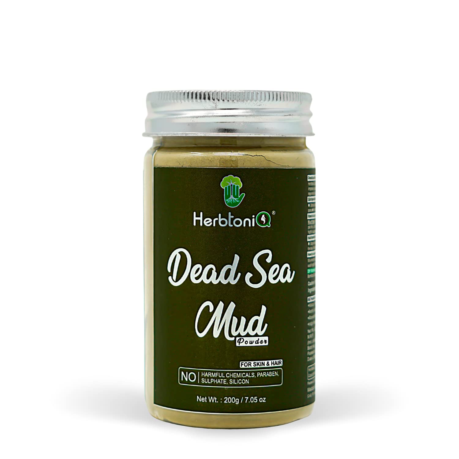 Organic Dead Sea Mud Powder for Face Mask & Hair Care - Skin Detox, Rejuvenation & Body Scrub - Natural Facial Cleanser & Hair Treatment for Men & Women (200g) - Perfect for Spa Days, At-Home Beauty Routines & Gift Giving