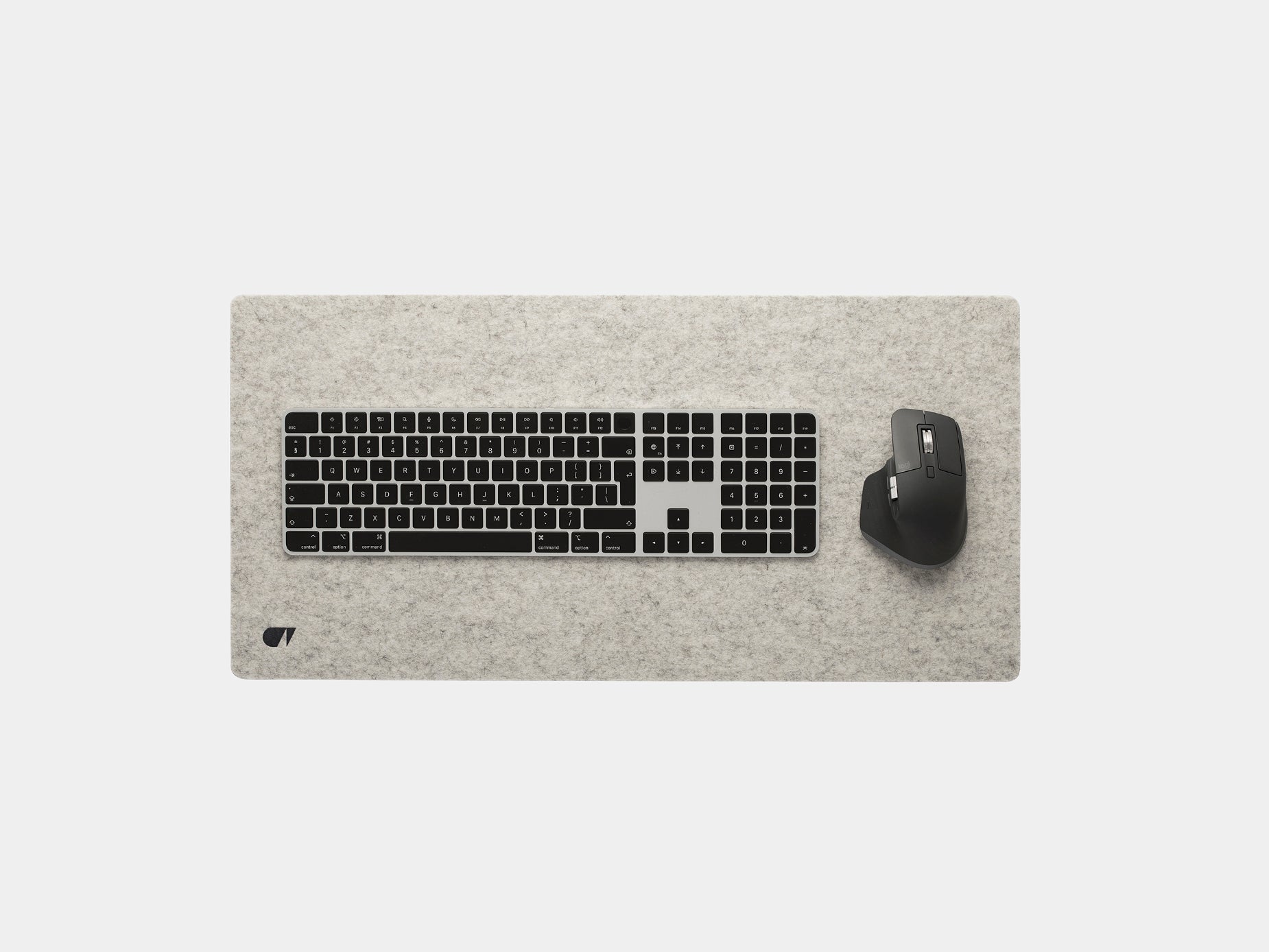 Premium Felt & Cork Desk Mat - Non-Slip, Eco-Friendly Office Accessory for Laptop, Keyboard & Mouse - Perfect for Home & Workspace Organization