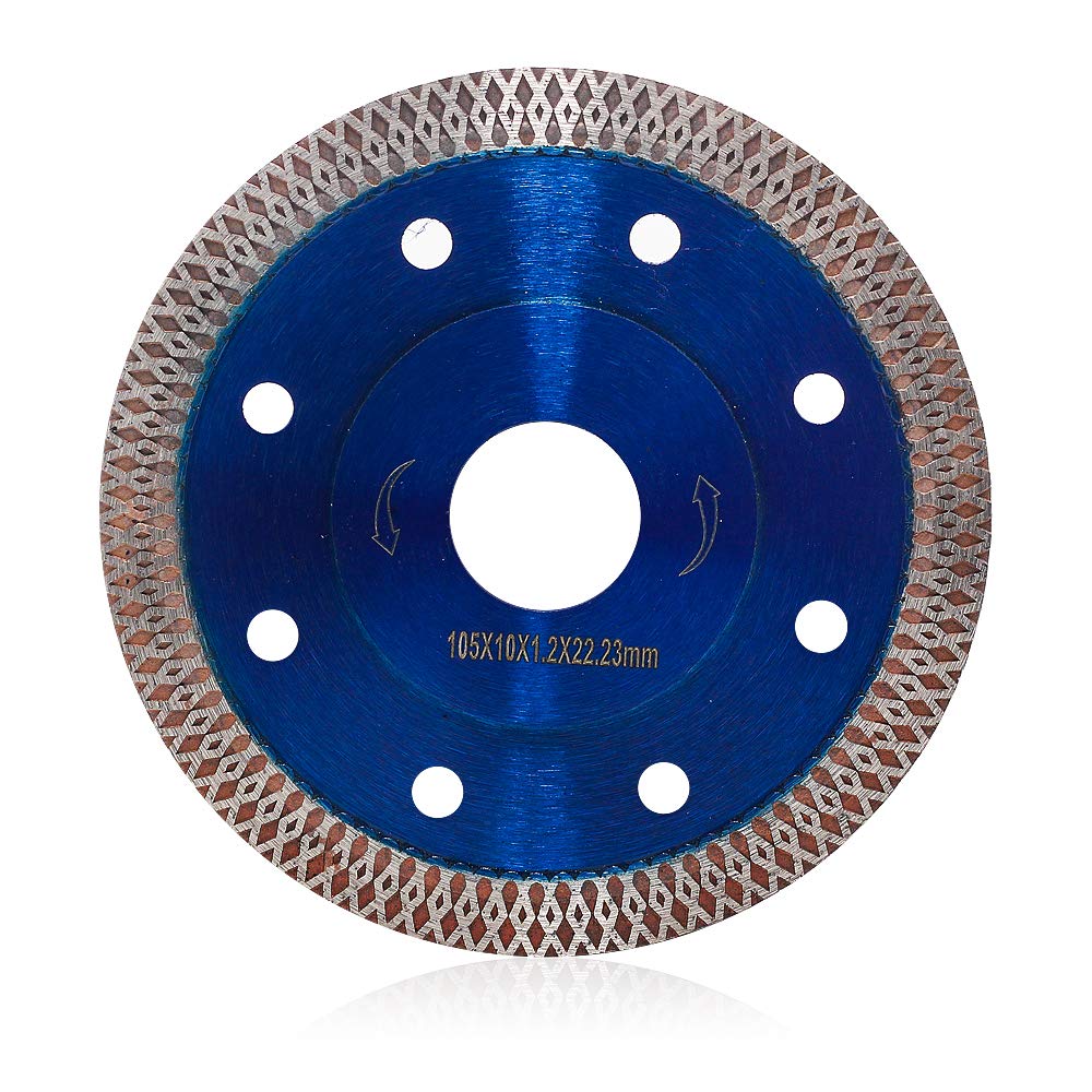4-Inch Super Thin Diamond Tile Blade for Cutting Granite, Marble, Ceramics & Porcelain - Premium Wet/Dry Cutting Disc for Professional Tile Installation & DIY Home Renovation Projects