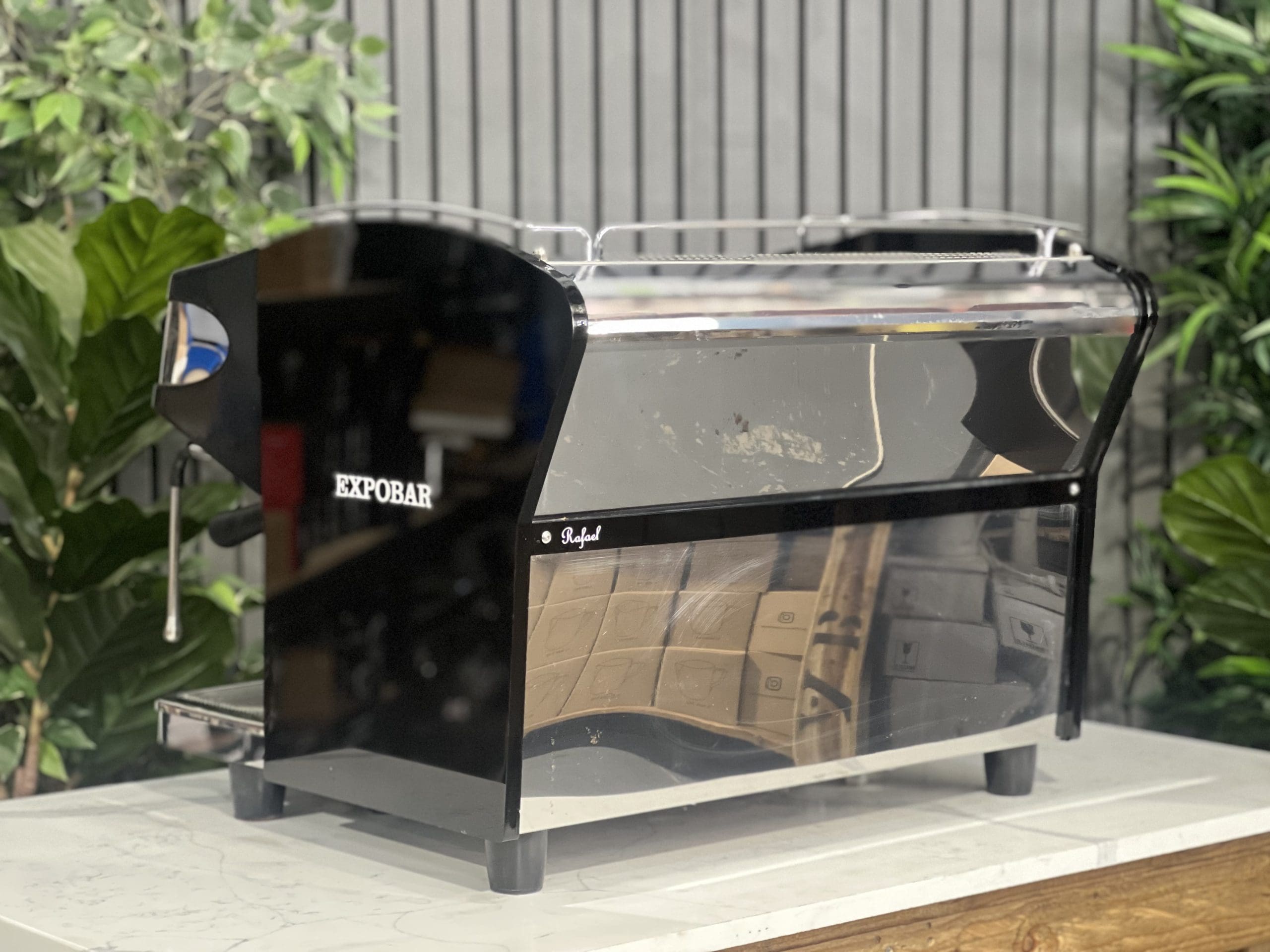 Expobar Rafael 2 Group Commercial Espresso Machine - Stainless Steel Coffee Maker for Cafes & Restaurants | Perfect for Baristas & Coffee Shops