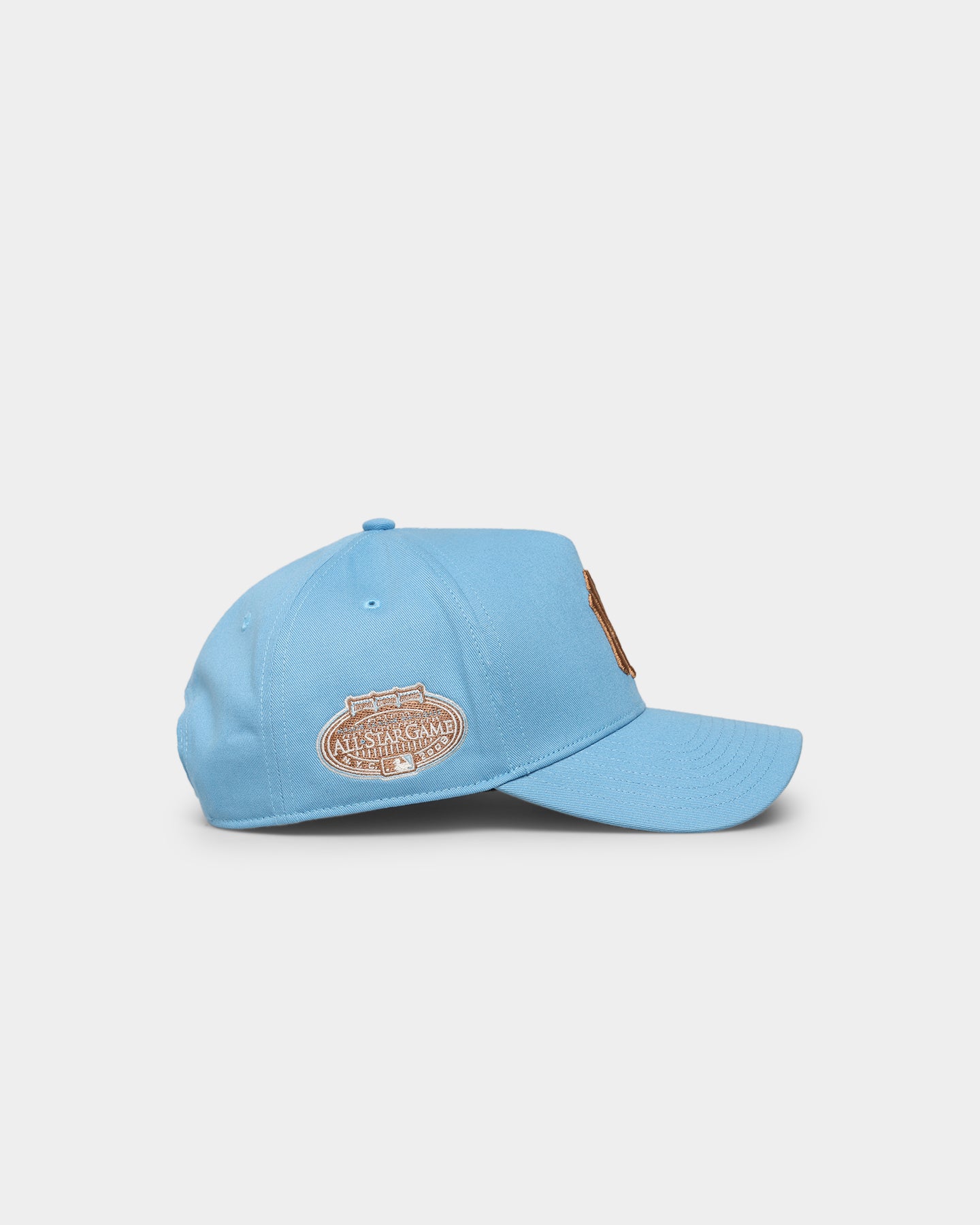 New York Yankees 'Desert Sky' 47 MVP DT Snapback Hat - Columbia/Camel Color | Official MLB Baseball Cap for Men & Women | Perfect for Games, Streetwear & Fan Collections