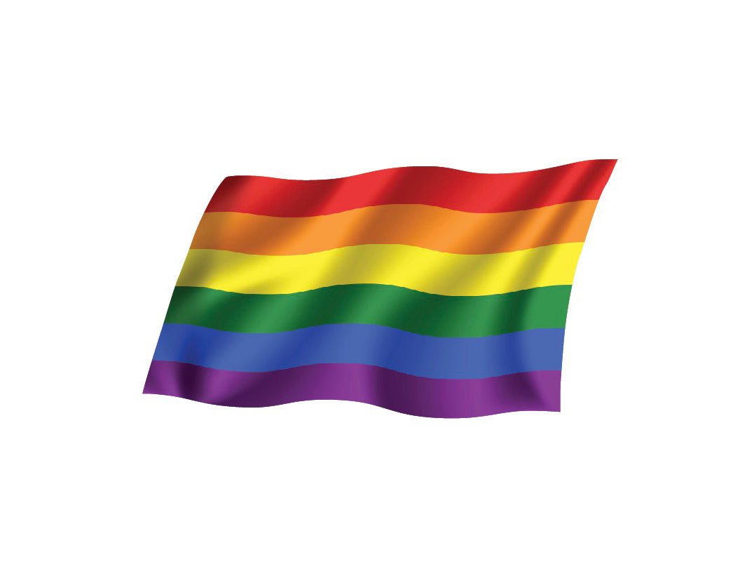 LGBTQAI+ Pride Flag Decals - Waterproof Vinyl Stickers for Laptop, Car, Phone - Show Your Support for Pride Month & LGBTQ Rights - Perfect for Home, Office, or Events