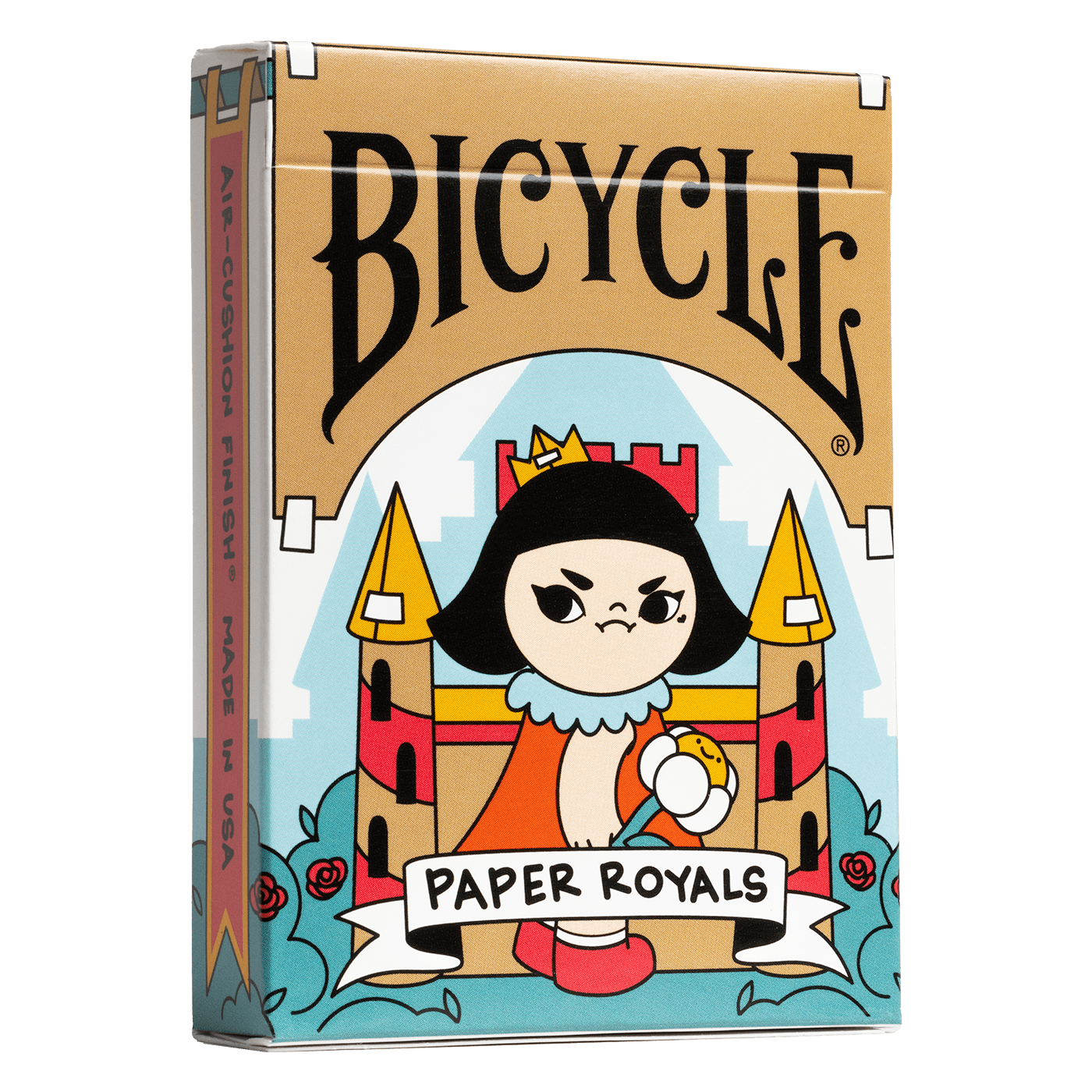 Bicycle Paper Royals Playing Cards - Premium Poker Deck for Card Games, Magic Tricks & Collectibles | Ideal for Poker Nights, Cardistry & Gift Giving