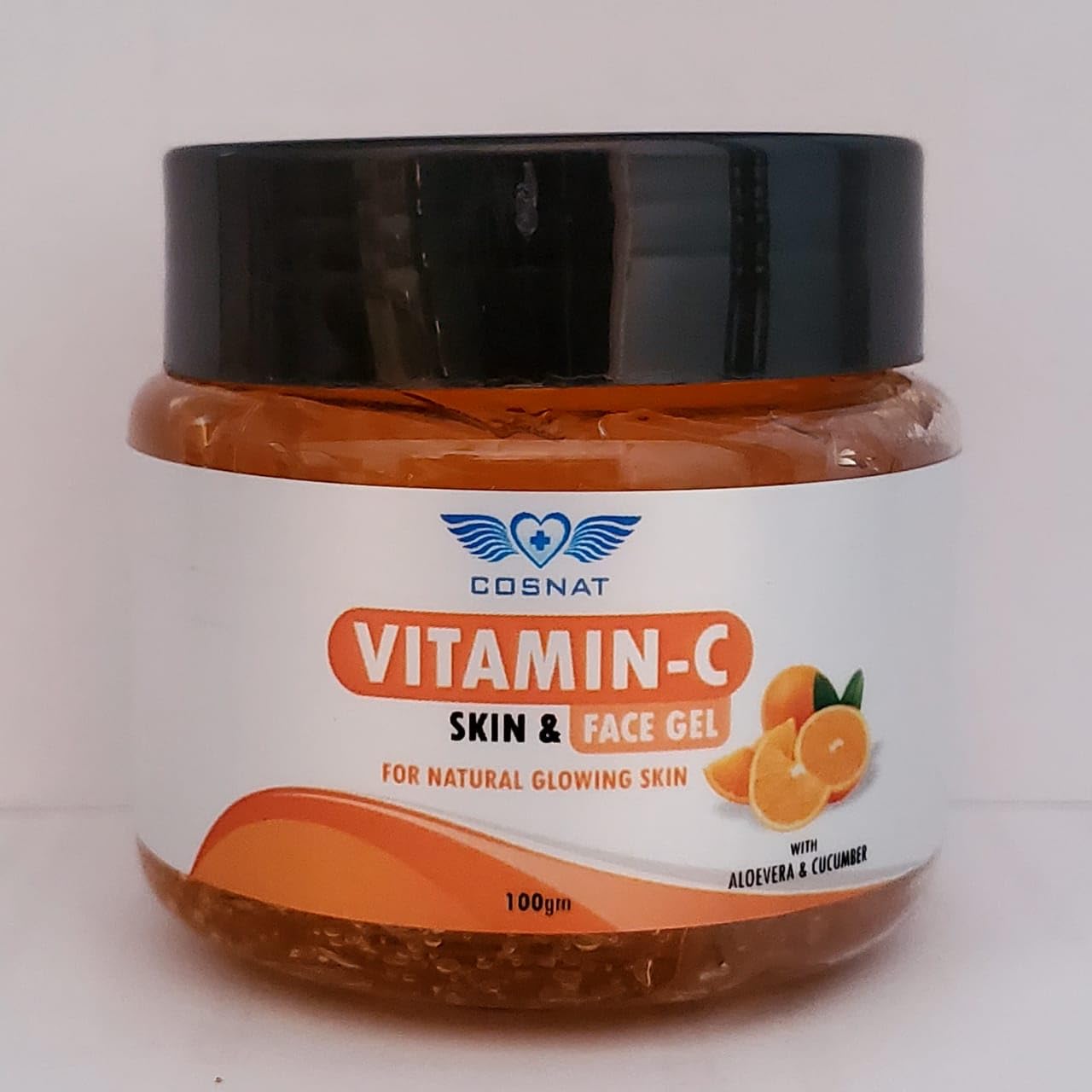 Vitamin C Face Gel for Men & Women - Brightening & Protective Skincare Solution for Radiant Glowing Skin (100g) | Daily Moisturizer & Anti-Aging Treatment for Face & Neck
