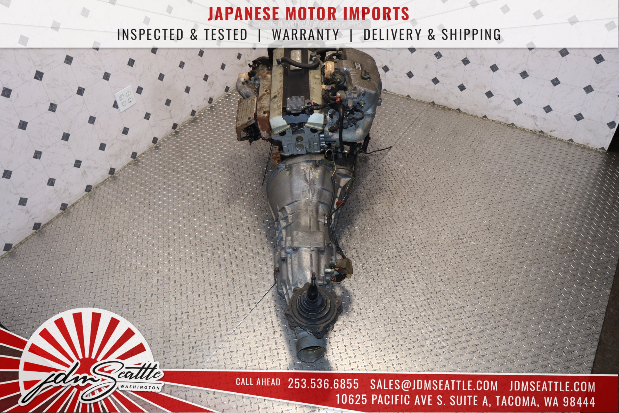 JDM Nissan Skyline GTS RB25DET Turbo RWD Engine R33 5-Speed Transmission RB25 S1 - High Performance Engine Swap for Nissan 240SX, S13, S14, S15 & Drift Cars