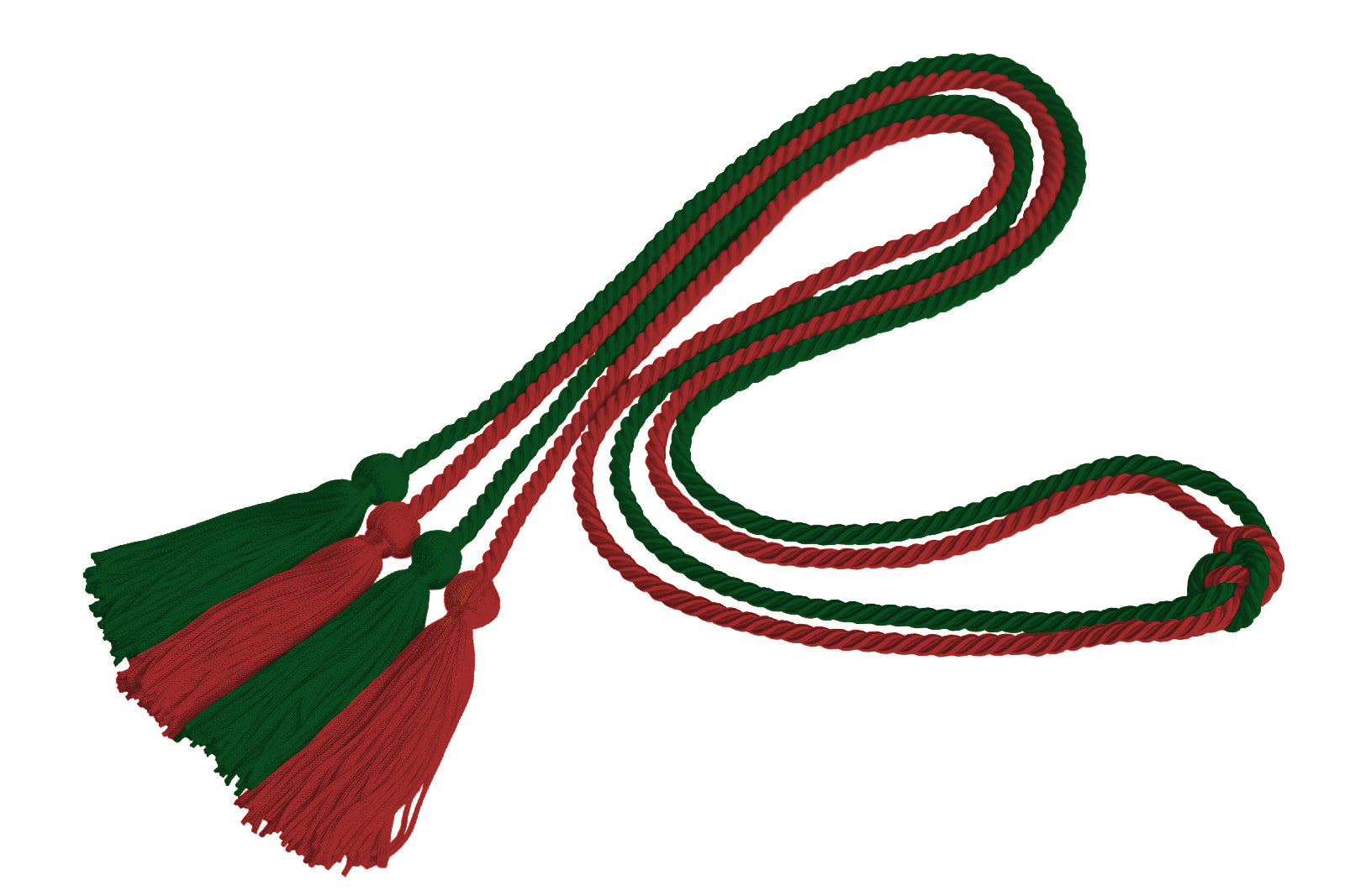 Greek Honor Cords for Graduation - Academic Achievement Sash in Gold & White - Perfect for High School & College Graduation Ceremonies