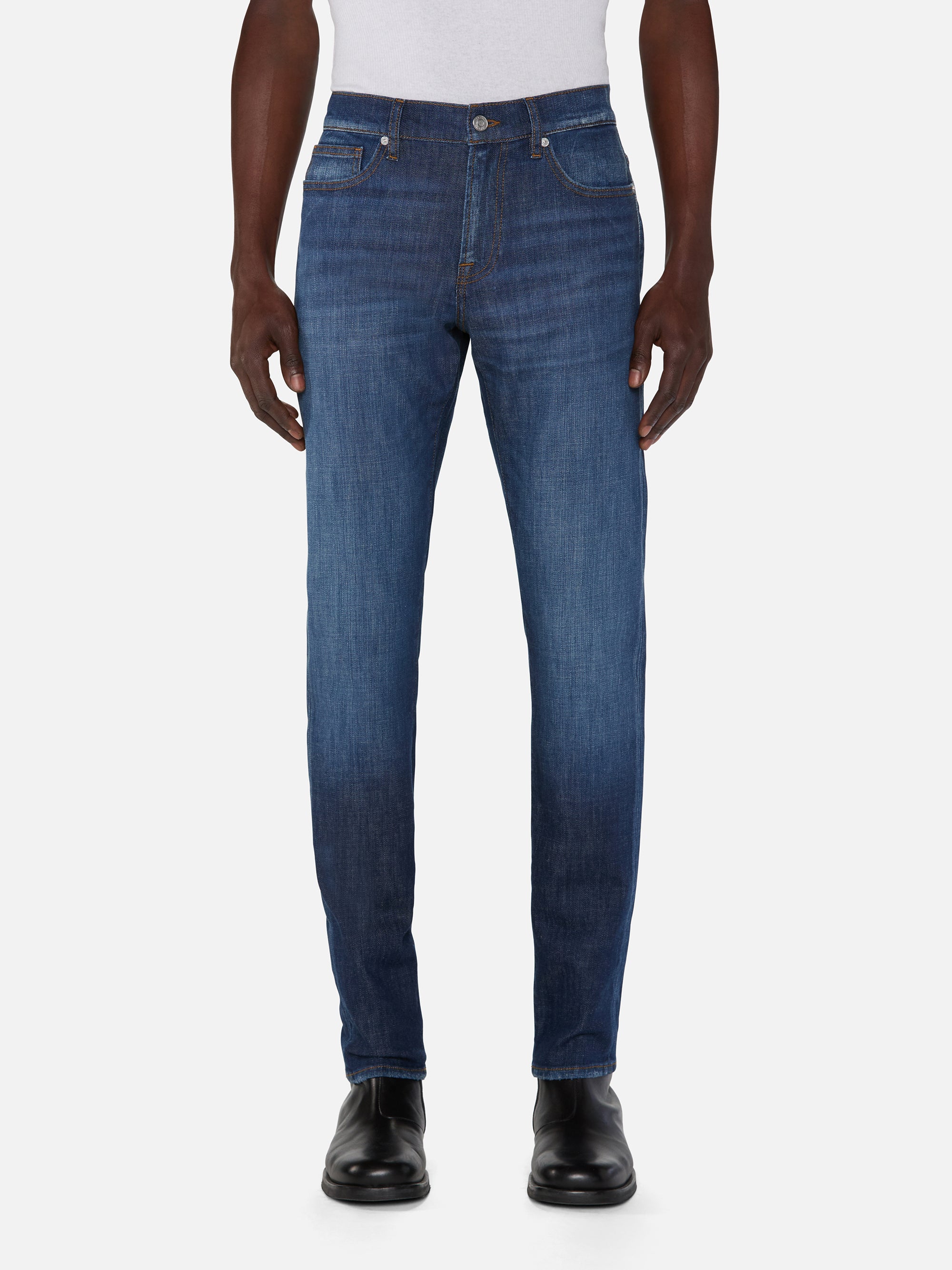 L'Homme Slim Cruz - Premium Slim Fit Jeans for Men | Comfortable & Stylish Denim Pants for Casual Wear, Office, and Night Out