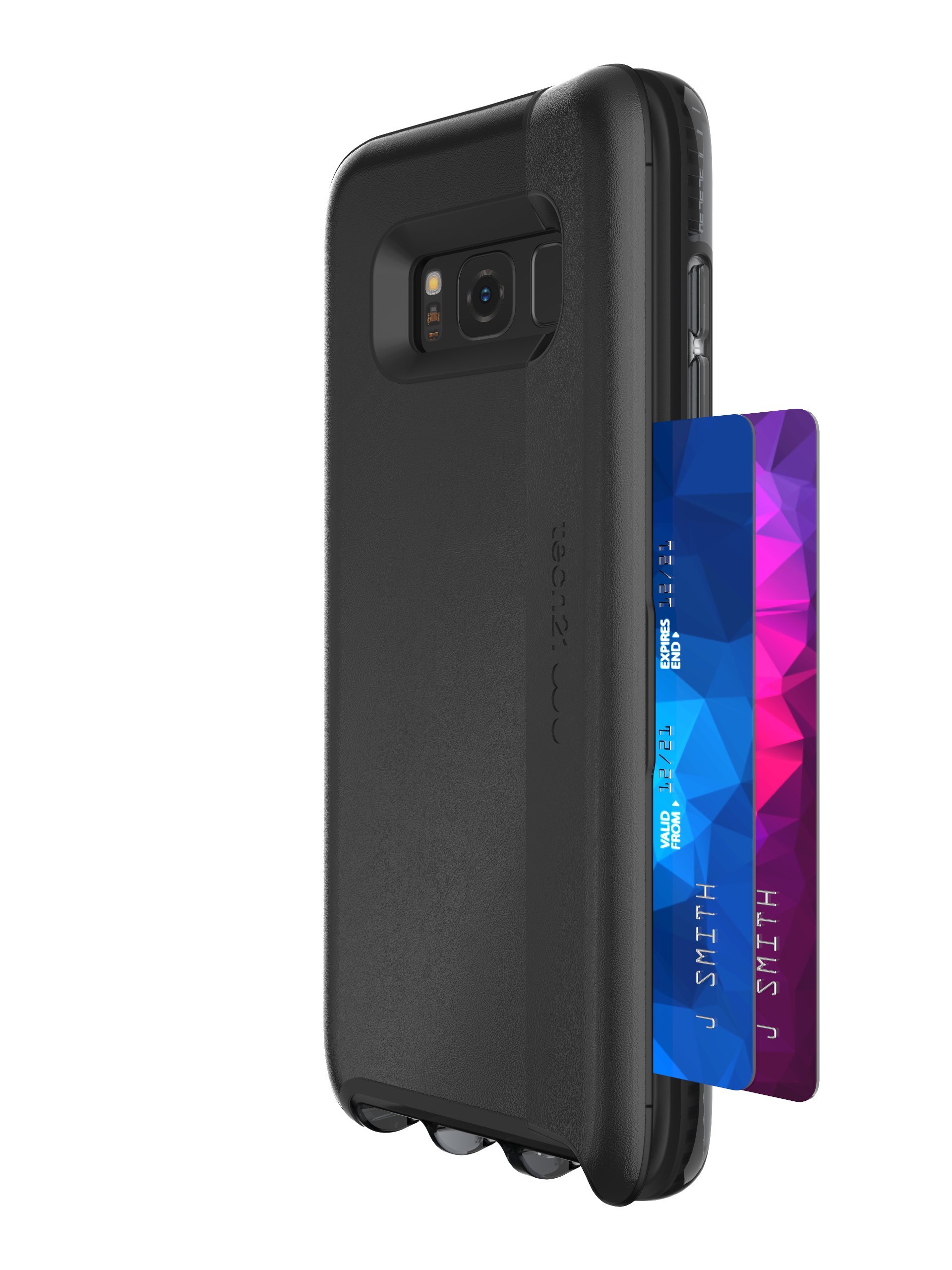 Tech21 Evo Go Samsung Galaxy S8 Case - Black for Everyday Protection