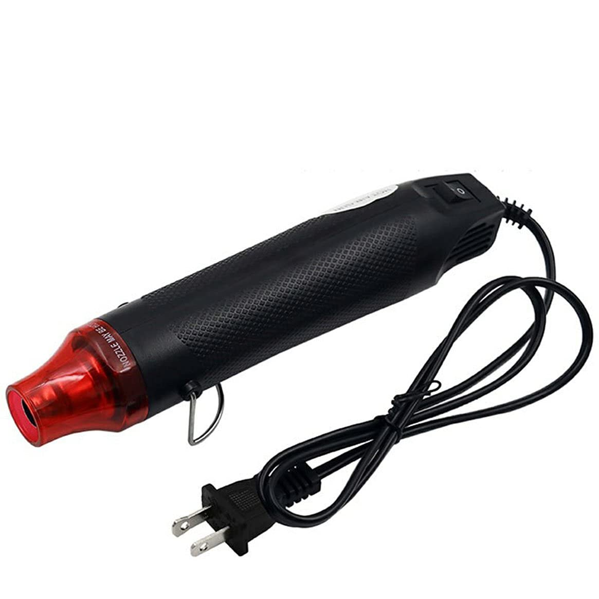 Portable Soft Ceramic Heat Gun for DIY Embossing & Powder Shrinking - Hot Air Tool for Crafts, Jewelry Making, and Home Repair Projects