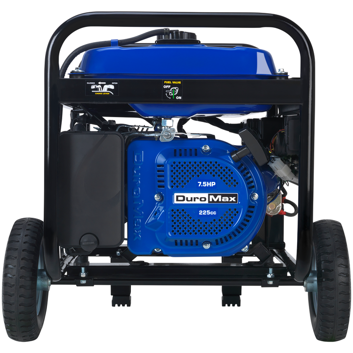 DuroMax XP5500E 5500W Portable Gas Generator with Electric Start - Reliable Power for Camping, RV Trips & Emergency Backup