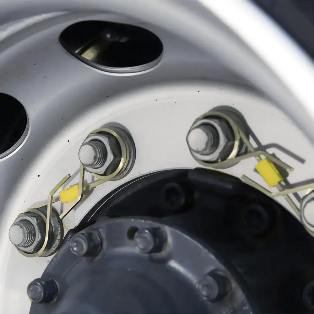 CheckLock 33mm Stainless Steel Wheel Nut Retainer - 10 Pack (CLSQ3310285) | Secure Lug Nuts for Cars, Trucks & Trailers | Durable Anti-Theft Protection for Wheels