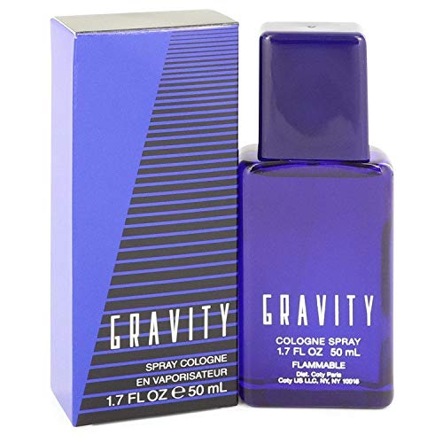 Gravity Cologne for Men by Coty - 1.7 oz Cologne Spray | Long-Lasting Fragrance for Day & Night | Perfect for Work, Date & Special Occasions