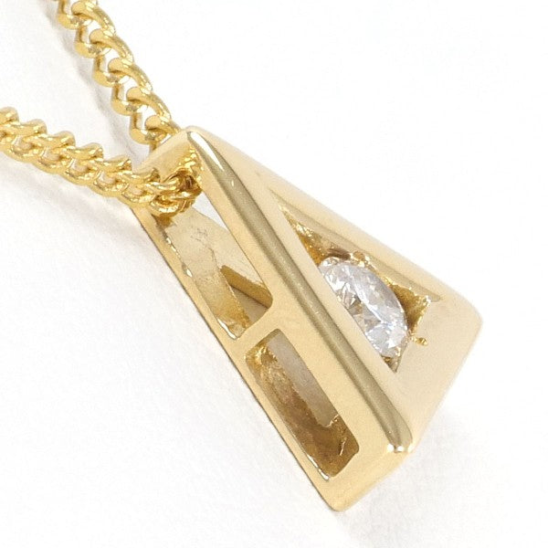 18K Yellow Gold Diamond Necklace for Women - Elegant & Timeless Jewelry Gift for Anniversary, Wedding, Valentine's Day