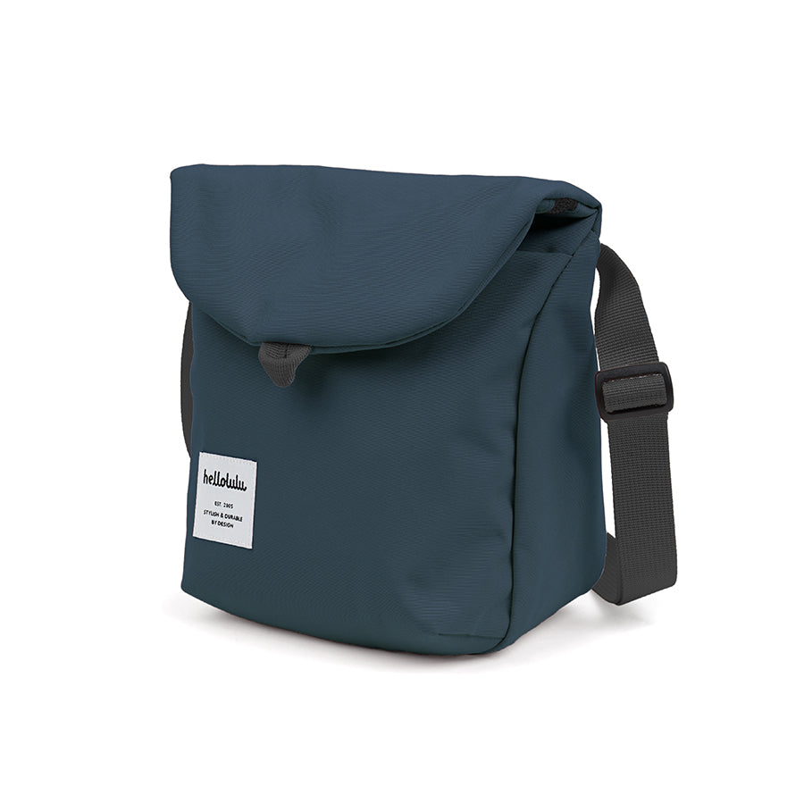 HELLOLULU Desi All Day Sling Bag for Women - Dark Sapphire Blue Crossbody Purse | Perfect for Travel, Work & Everyday Use