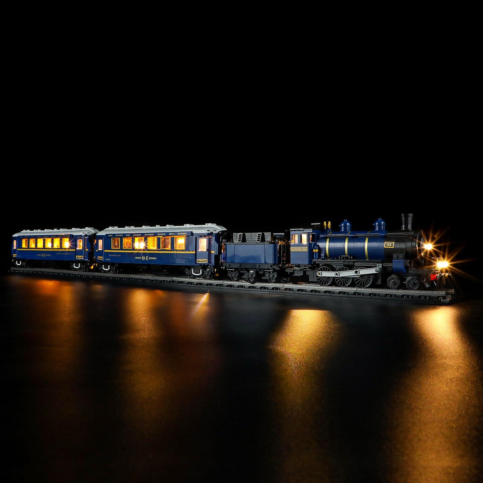 LIGHTAILING LED Lighting Kit for LEGO 21344 Orient Express Train - Compatible with Building Blocks Model - Not Included in Original Set - Perfect for Train Enthusiasts & LEGO Collectors