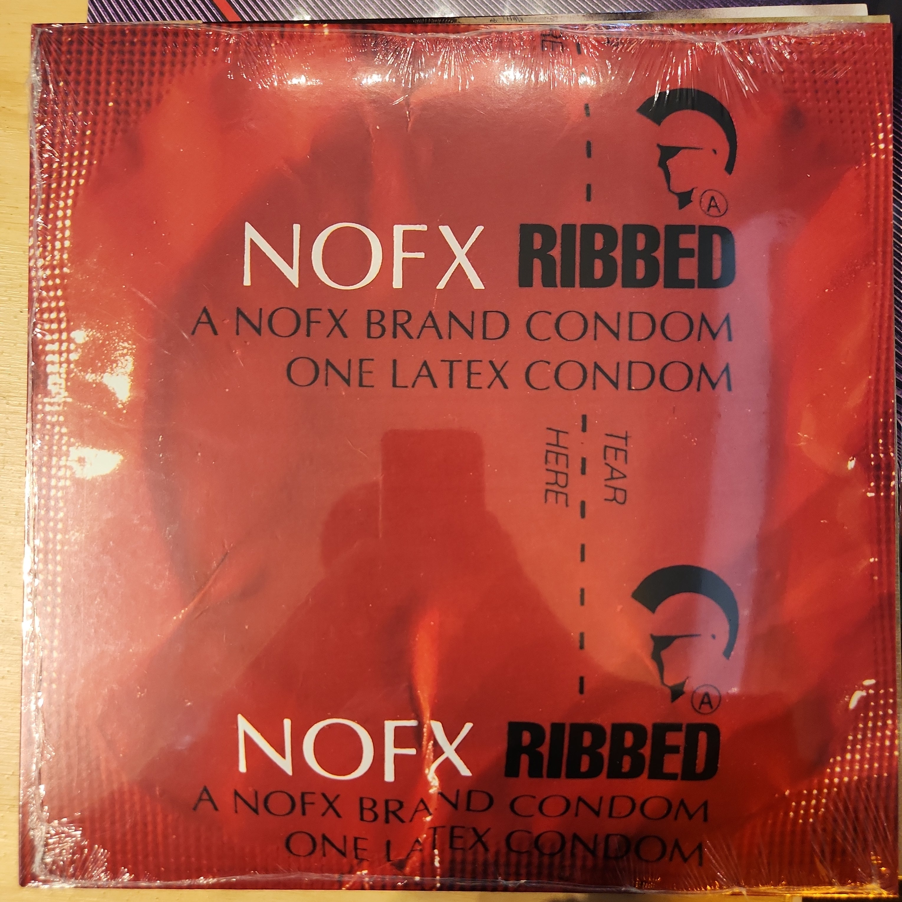 NOFX Ribbed Vinyl LP Record - Punk Rock Music Album for Collectors & Fans | Perfect for Home Listening, Gifts & Music Enthusiasts