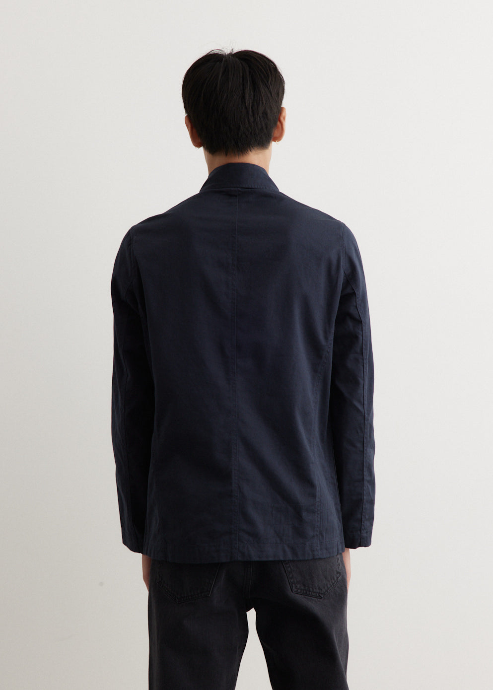 Premium Baker's Jacket 102 Navy Blue - Professional Chef Coat for Baking, Cooking & Culinary Arts - Ideal for Bakers, Chefs & Kitchen Staff