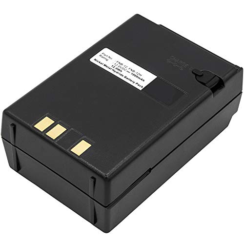 Synergy Digital 2-Way Radio Battery - 12V 1000mAh Ni-MH Replacement for Vertex FNB-17 & FNB-10 - Long Lasting Power for Construction, Security & Outdoor Activities
