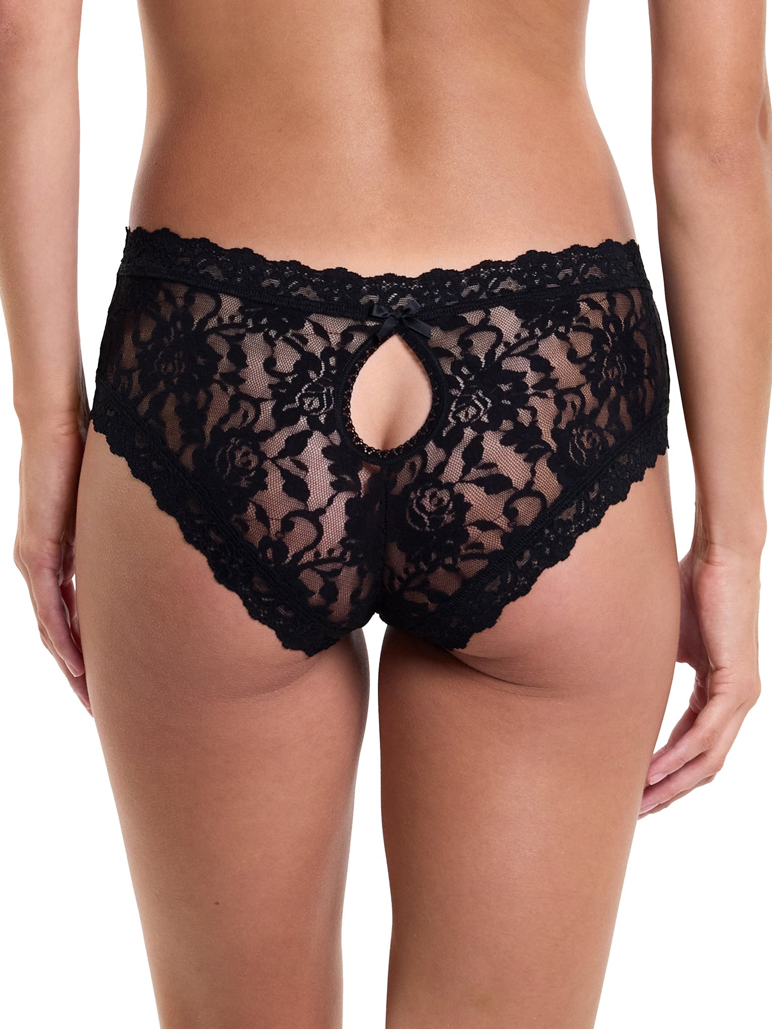 Signature Lace Keyhole Cheeky Panties - Sexy & Comfortable Women's Underwear for Date Night & Special Occasions
