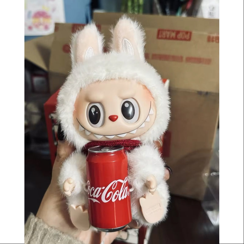 Labubu The Monsters Coca Cola Series Vinyl Face Pendant Happy Factor - Kawaii Collectible Toy for Fans, Unique Gift for Pop Culture Enthusiasts | Perfect for Display, Cosplay Accessories & Anime Merch Collections