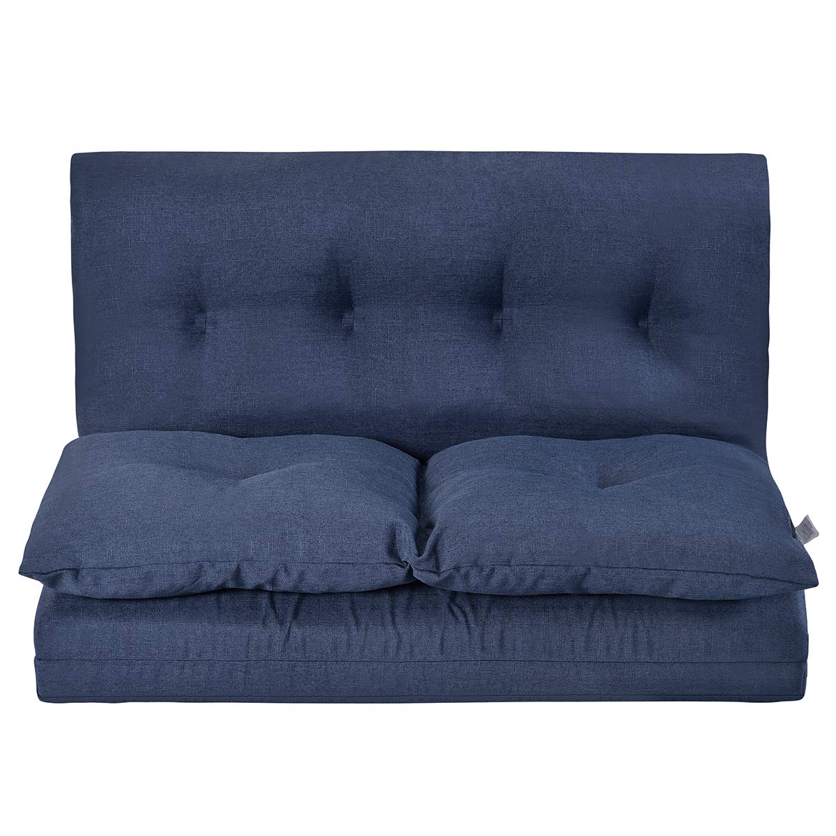 Foldable Floor Couch & Sofa Fabric Chaise Lounge - Comfortable Floor Seating for Living Room, Bedroom, Dorm or Outdoor Relaxation