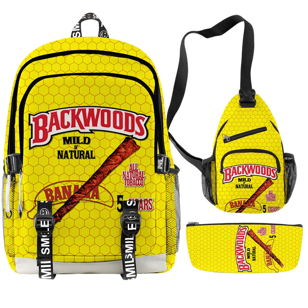 Backwoods Laptop Backpack for Men & Women - Durable School, Travel & Work Backpack with Shoulder Straps | Perfect for College, Commuting & Outdoor Adventures