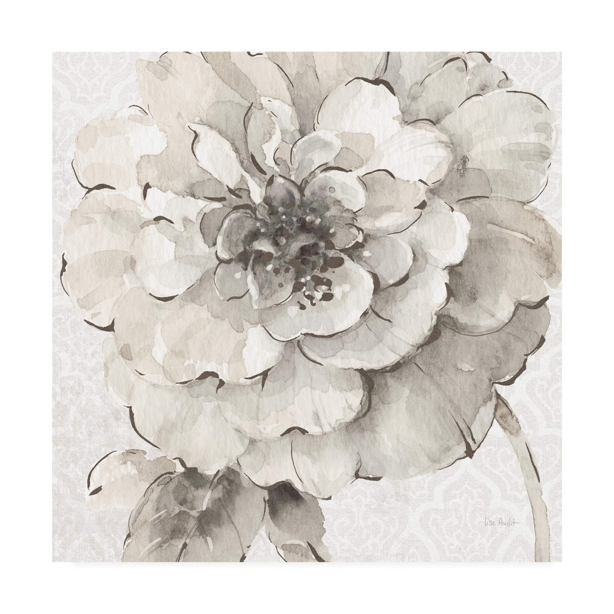 Lisa Audit Indigold VII Gray 18x18 Fine Art Print - Modern Home Decor for Living Room, Bedroom & Office Wall Art