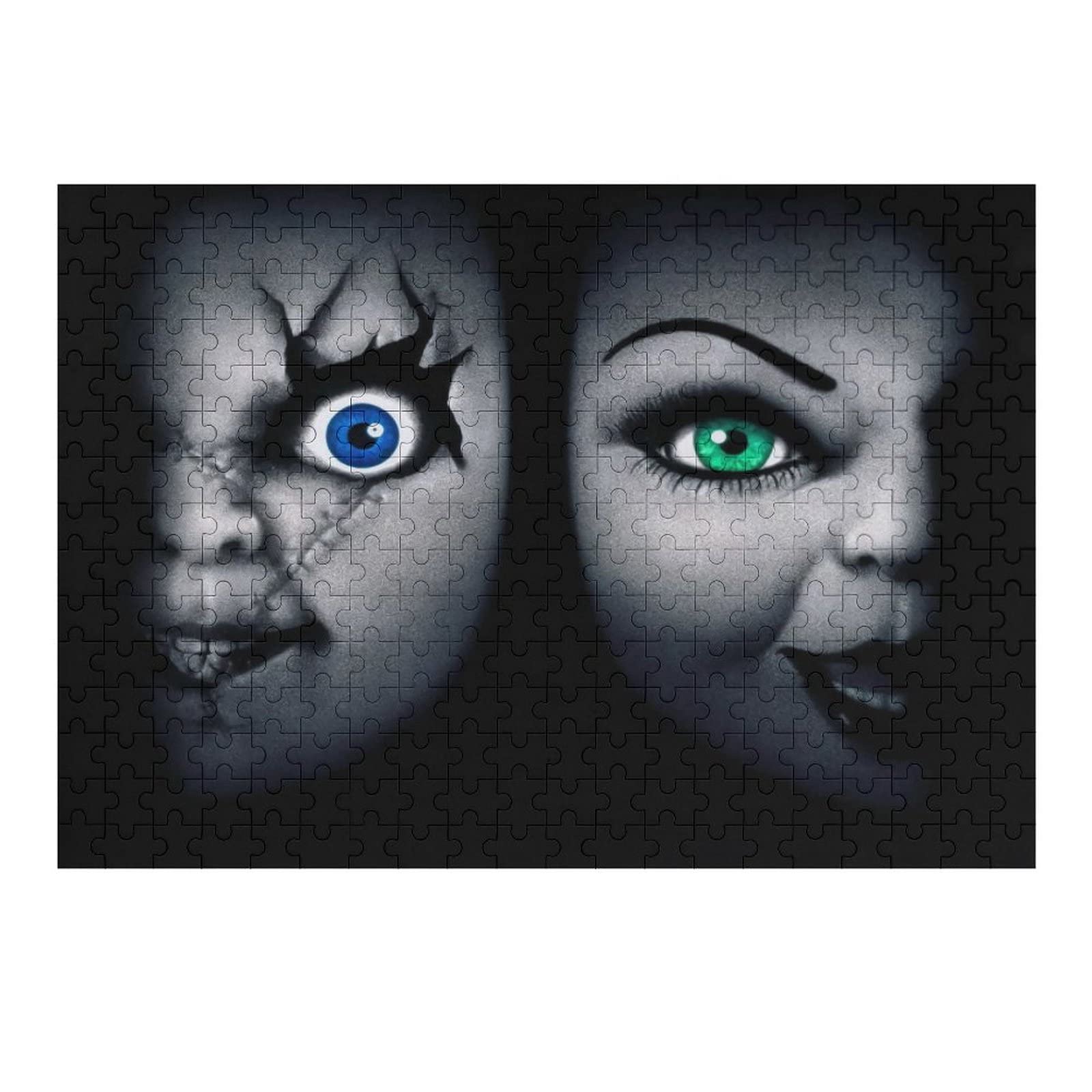 Chucky Classic Horror Movie 300/500/1000-Piece Jigsaw Puzzle for Kids & Adults - Fun Family Game Night Activity, Stress Relief & Home Decor