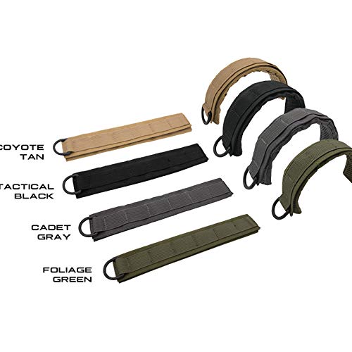 OPSMEN Tactical Headset Cover - Advanced Modular Molle Headband for Earmuffs & Headphones (Multicam) - Military, Shooting Range, Airsoft & Outdoor Activities Accessory