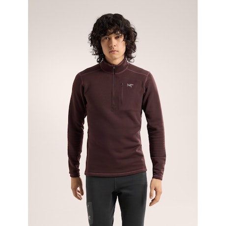 Arc'teryx Men's Rho Heavyweight Zip Neck Baselayer - Thermal Merino Wool Long Sleeve Shirt for Winter Hiking, Skiing & Outdoor Activities