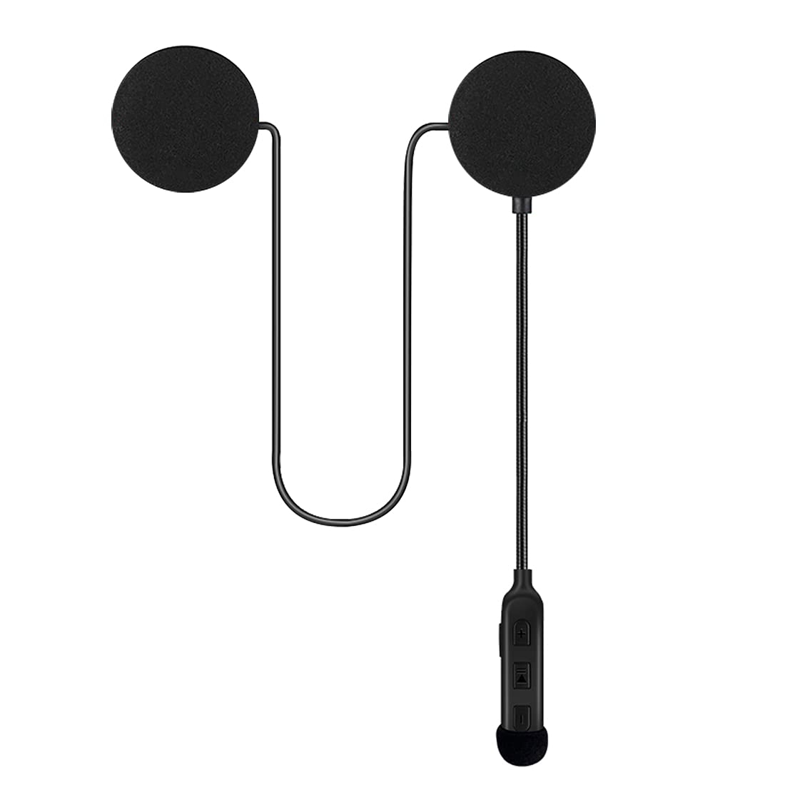 Motorcycle Bluetooth Headset 5.0 - Waterproof Helmet Speakers with Stereo Sound, Hands-Free Calling, Auto Answer & GPS Navigation for Riding, Skiing & Outdoor Adventures (60H Playtime)