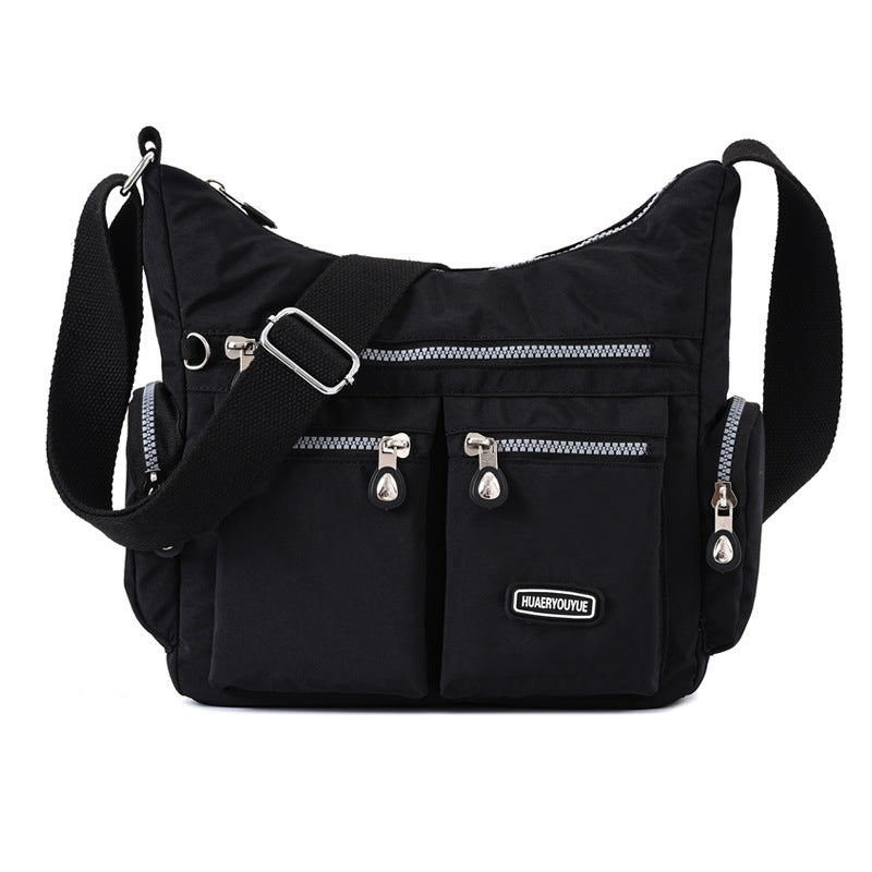 Women's Waterproof Crossbody Shoulder Bag with Multiple Pockets - Perfect for Travel, Shopping & Daily Use