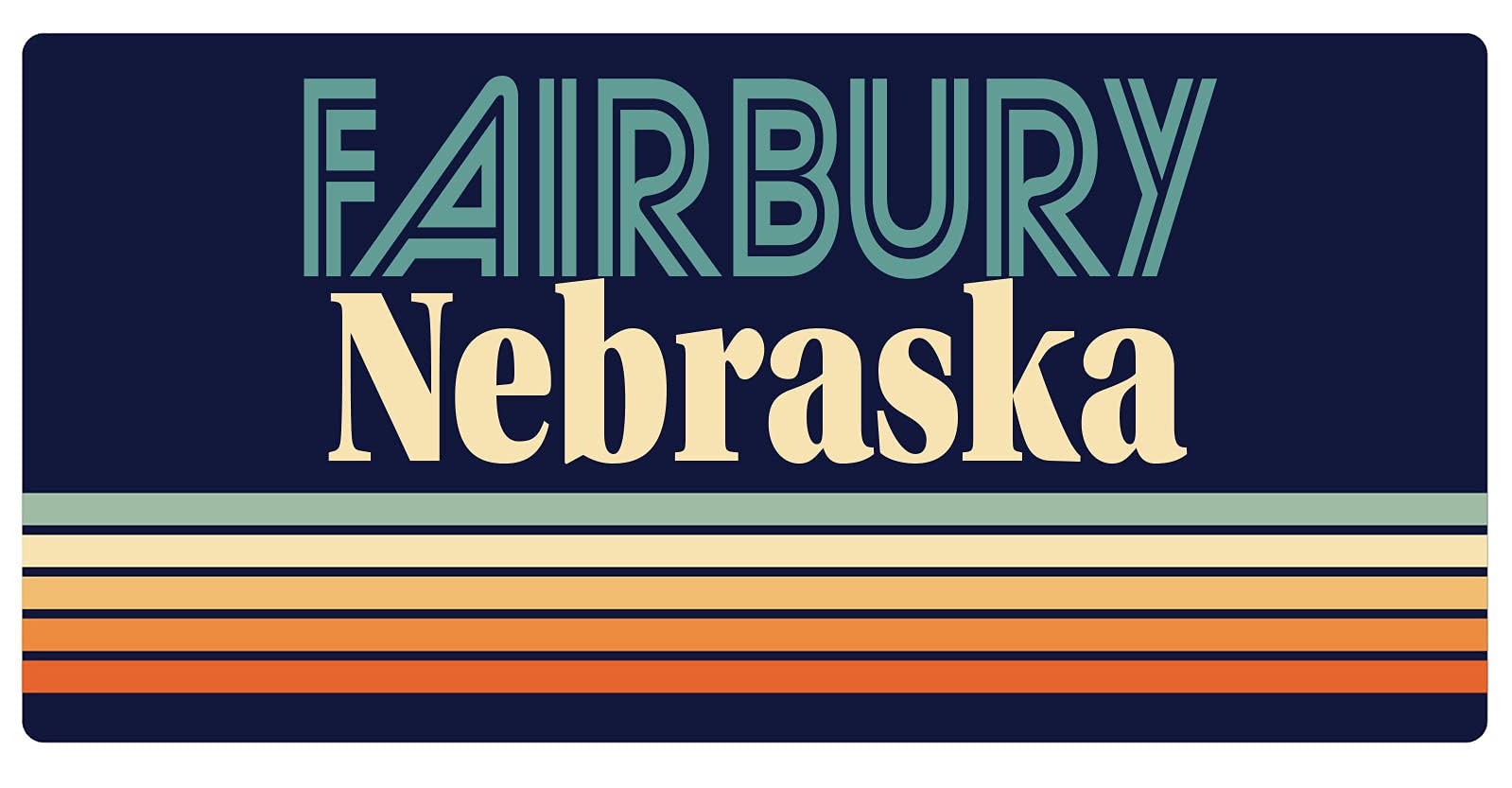 Vintage Fairbury Nebraska 5