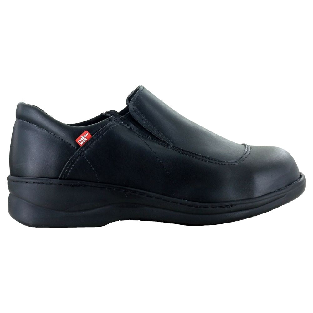 Mellow Walk Jamie 1444 Women's Steel Toe Slip On Shoes - Lightweight Safety Work Shoes for Women - Perfect for Construction, Warehouse & Industrial Workplaces