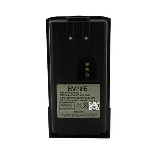 Empire 2-Way Radio Battery - Ni-MH 7.5V 2700mAh High Capacity Replacement for GE Ericsson P5200 & BKB191210/4 - Perfect for Construction, Security, and Outdoor Communication