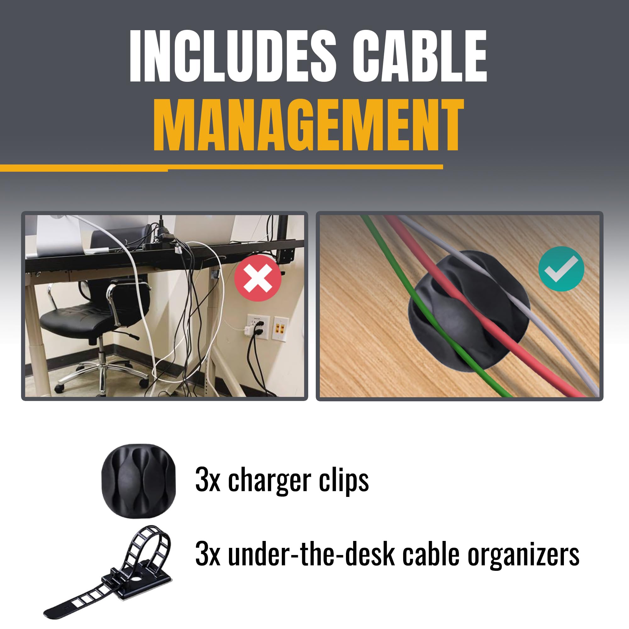 Adjustable Standing Desk Converter - 26