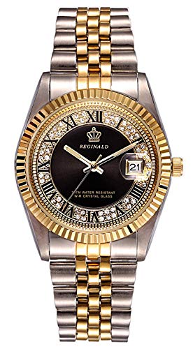 Men Silver Gold Black