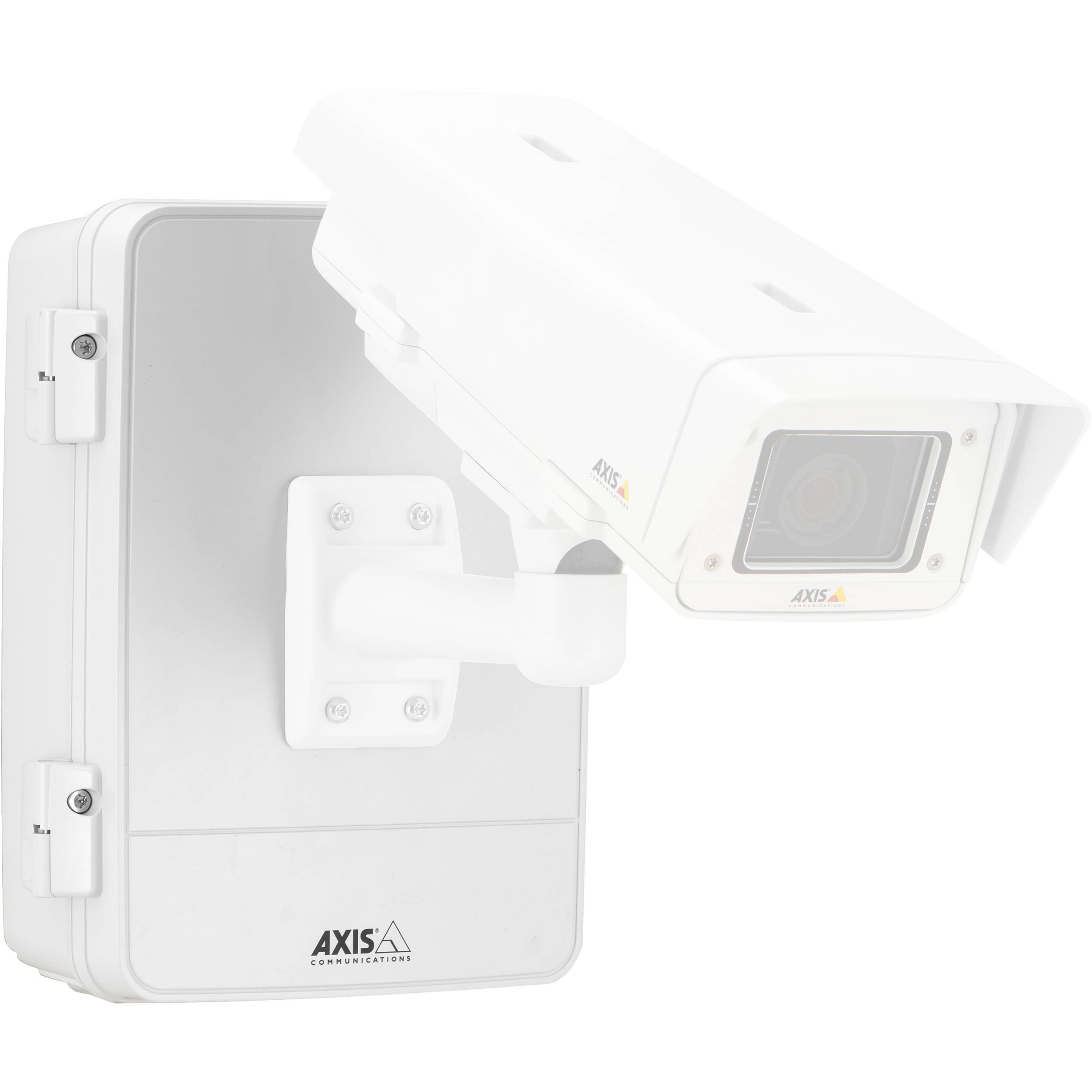 AXIS 5900-161 T98A16-VE Outdoor Security Surveillance Cabinet - Weatherproof IP66 Metal Enclosure for Network Video Recorders & CCTV Equipment (Ideal for Parking Lots, Warehouses & Industrial Sites)