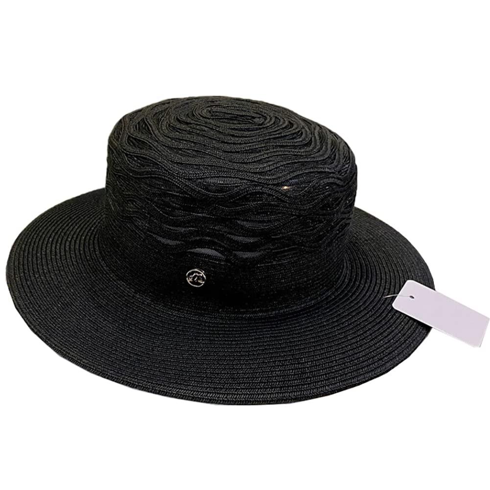 Women's & Men's UV Protection Straw Beach Sun Hat - Summer Fedora Boater Hat for Sun Safety & Style - Perfect for Beach Vacations, Pool Parties & Outdoor Adventures